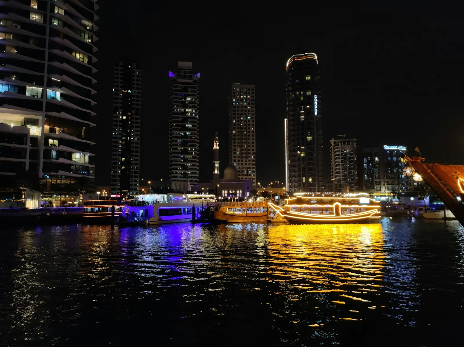 Dubai Marina Dhow Cruise Dinner by OYG Holidays, Dubai and the UAE